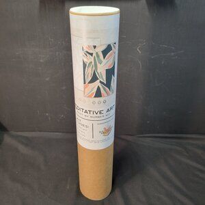 Share NIB BREATHE PEOPLE Paint by Number Kit - Tropical Leaves